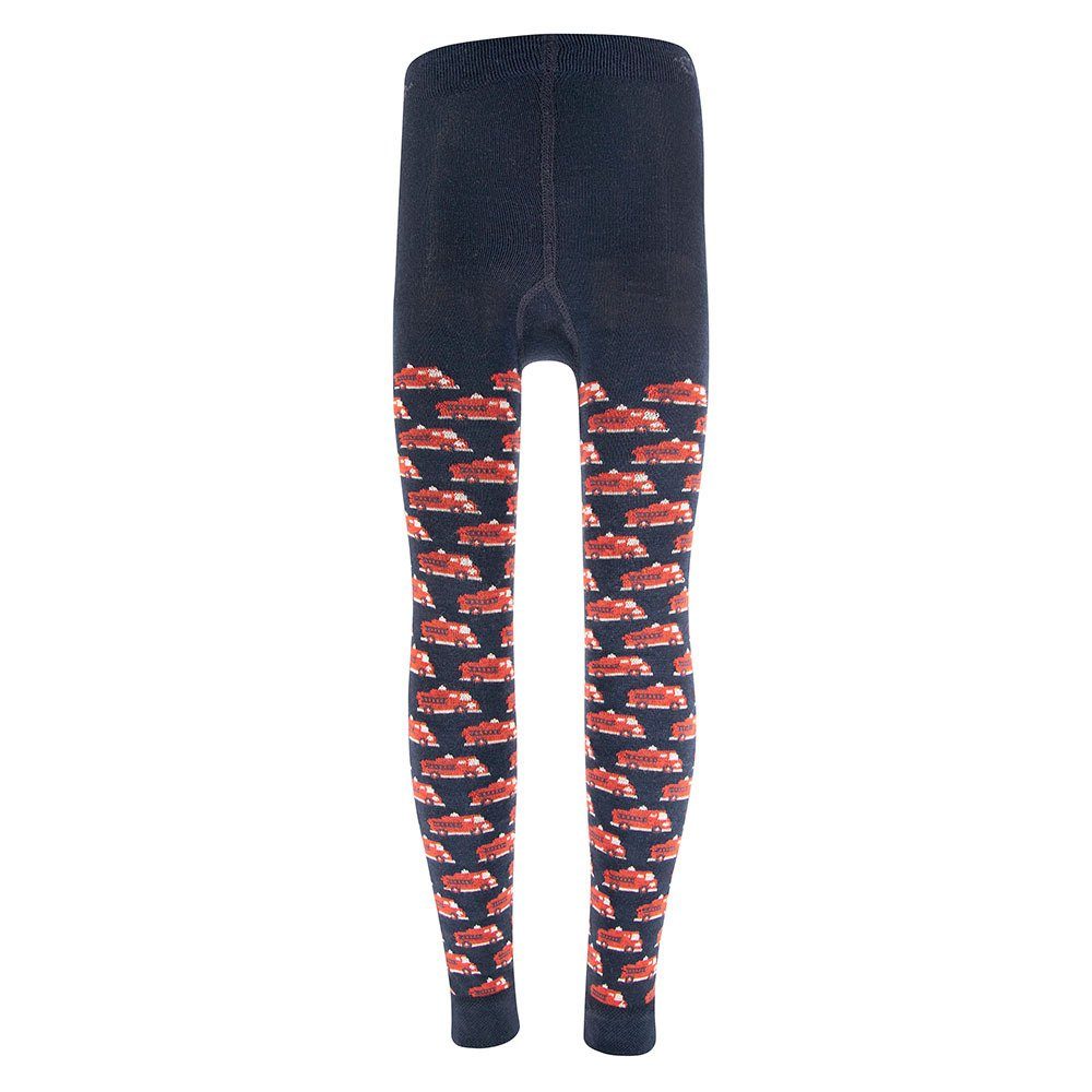 Strickstrumpfleggings Legging Feuerwehrautos