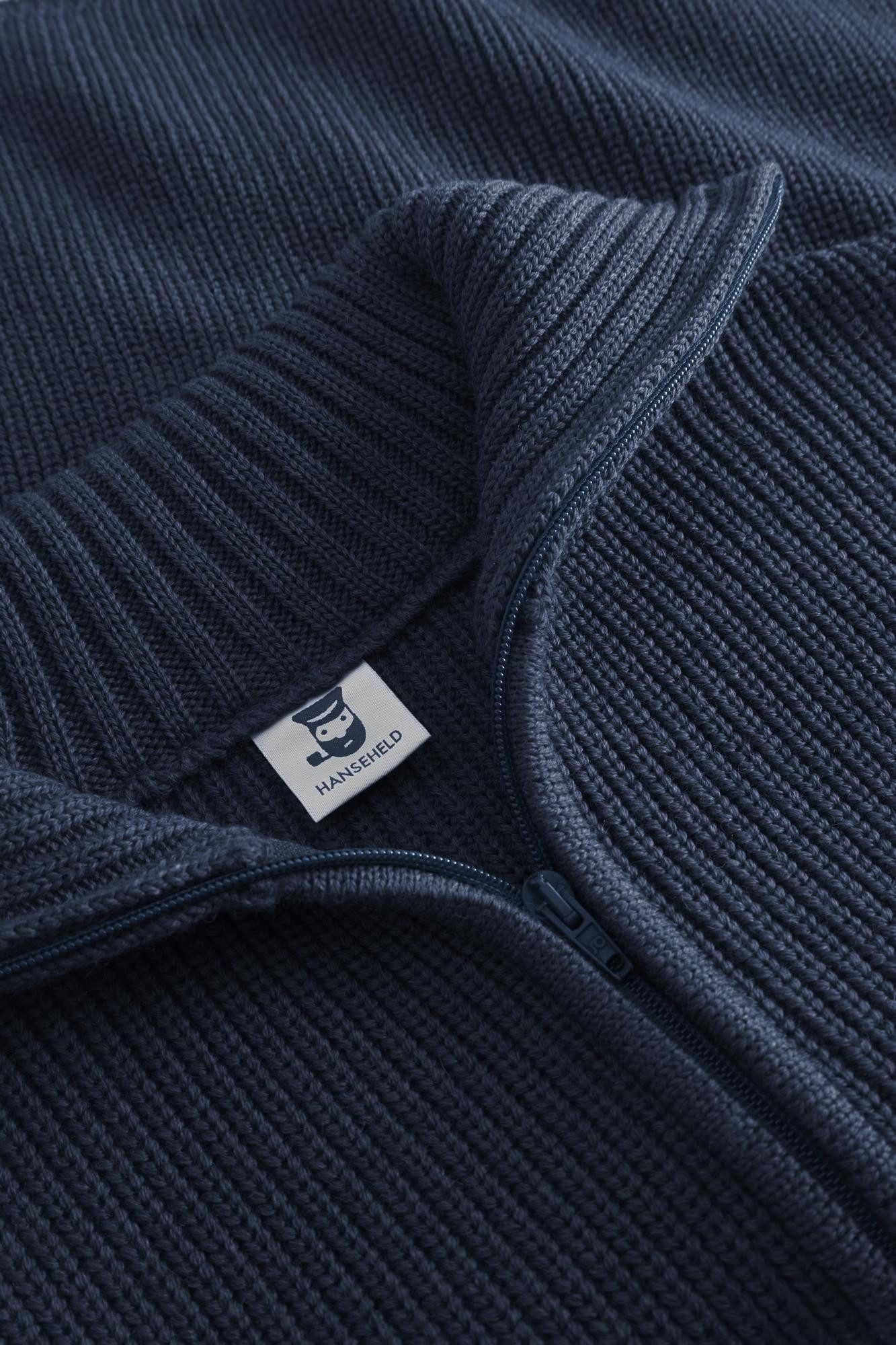 HANSEHELD Troyer Damen Troyer Merino GOTS Organic - Made in Germany