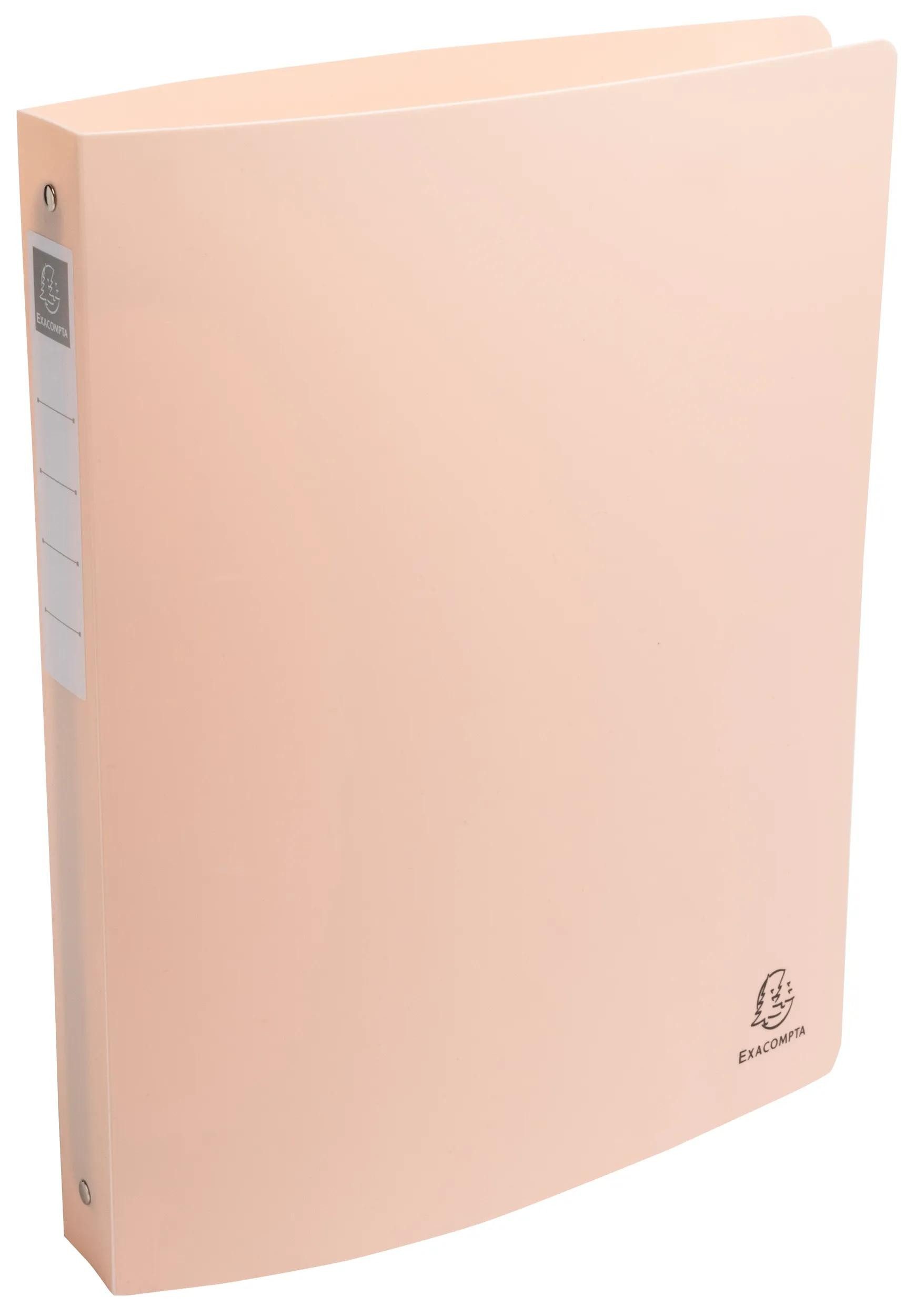 EXACOMPTA Aktenordner 12x Ringbuch A4+, 4 Ringe, RC-PP, Skandi - sortiert - 51470E