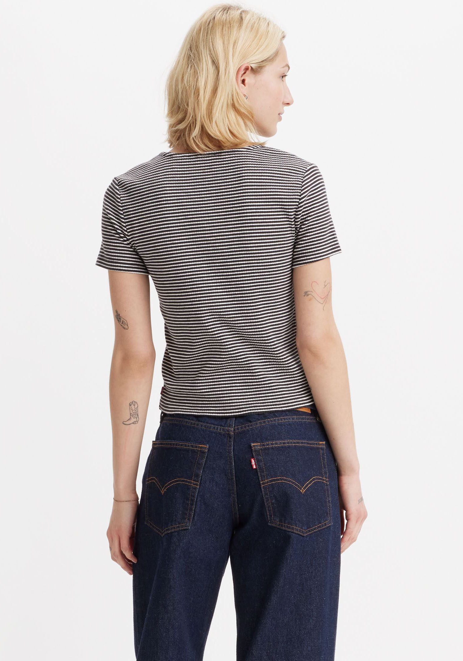 Levi's® V-Shirt mit Knopfleiste günstig online kaufen