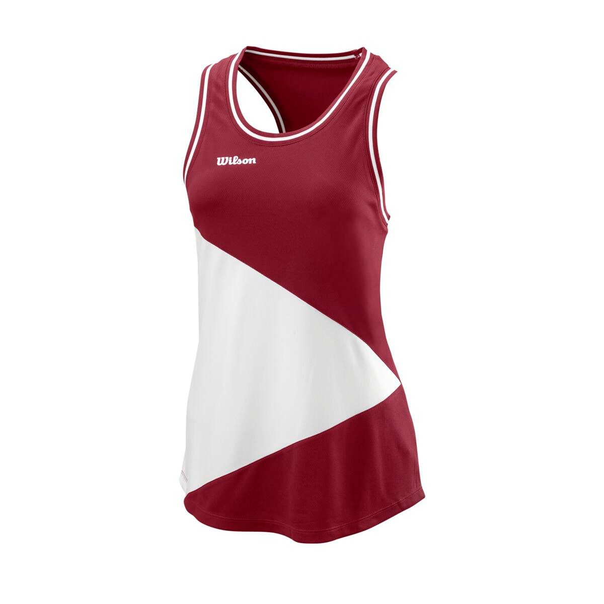 Wilson Tanktop Tennis Tank Team II 2021 weinrot/weiss Damen