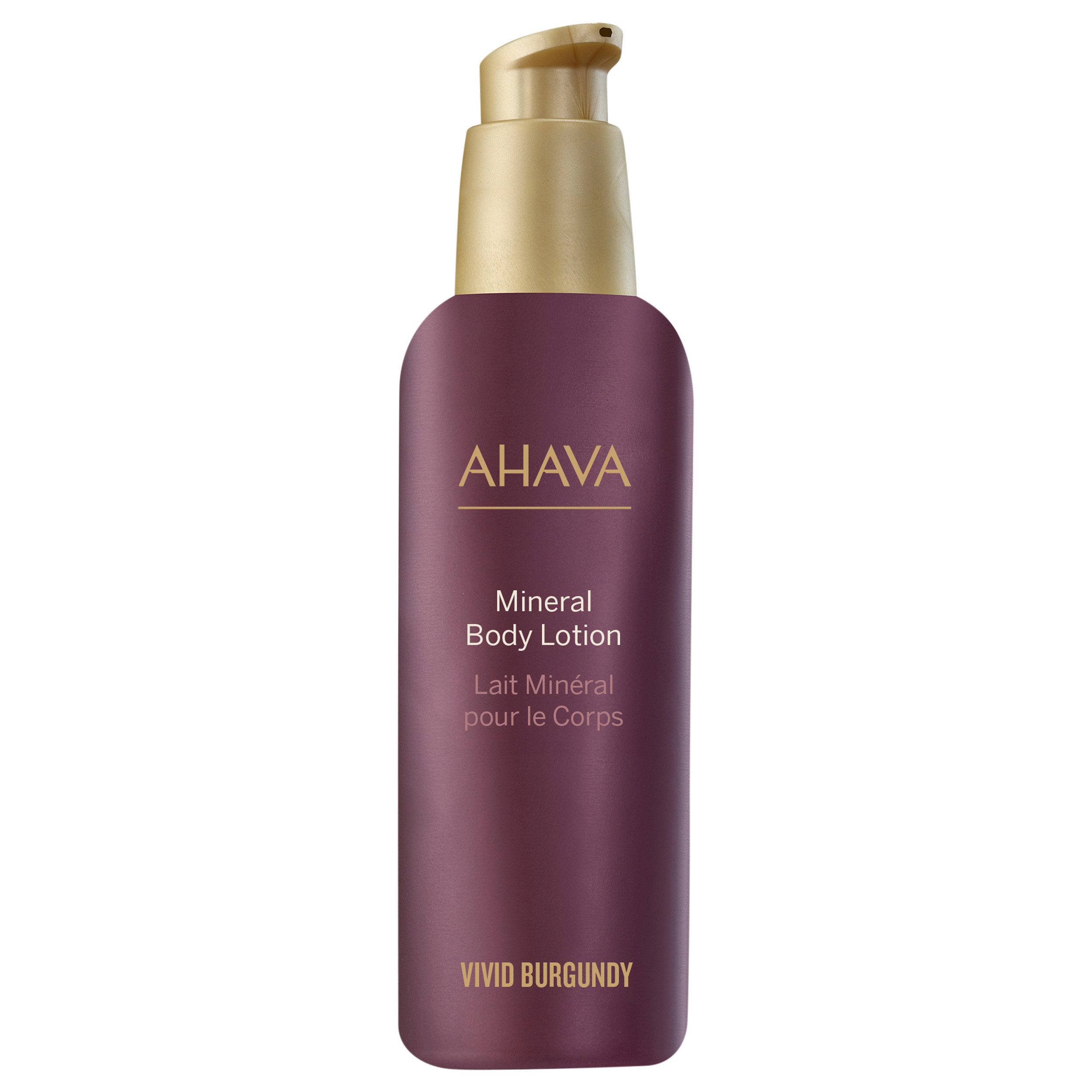 AHAVA Bodylotion MINERAL BODY LOTION VIVID BURGUNDY, mit Osmoter™