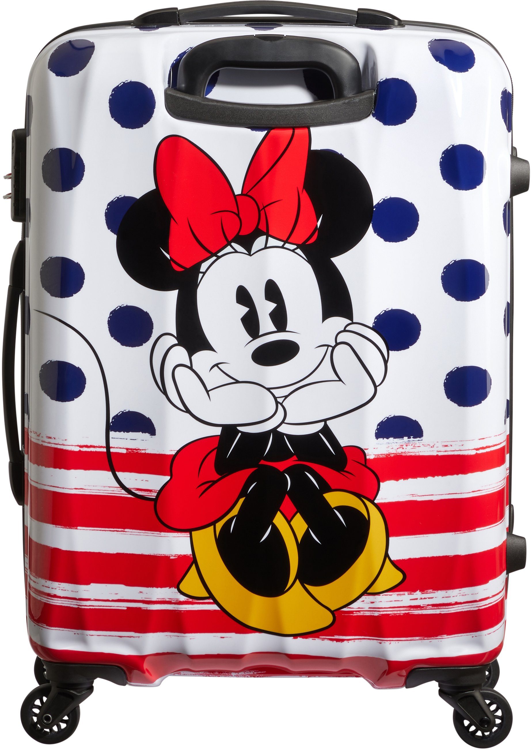 American Tourister® Hartschalen-Trolley Disney Blue 65 Minnie minnie-blue-dots 4 Dots, cm, Rollen Legends