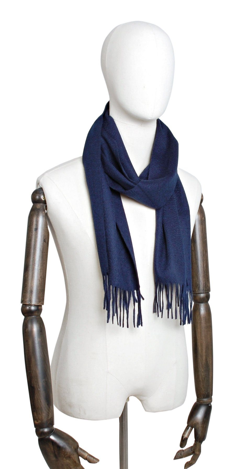 Bovari Kaschmirschal Kaschmir Schal Herren – 100% Kaschmir / Cashmere – Premium Qualität, 180 x 31 cm