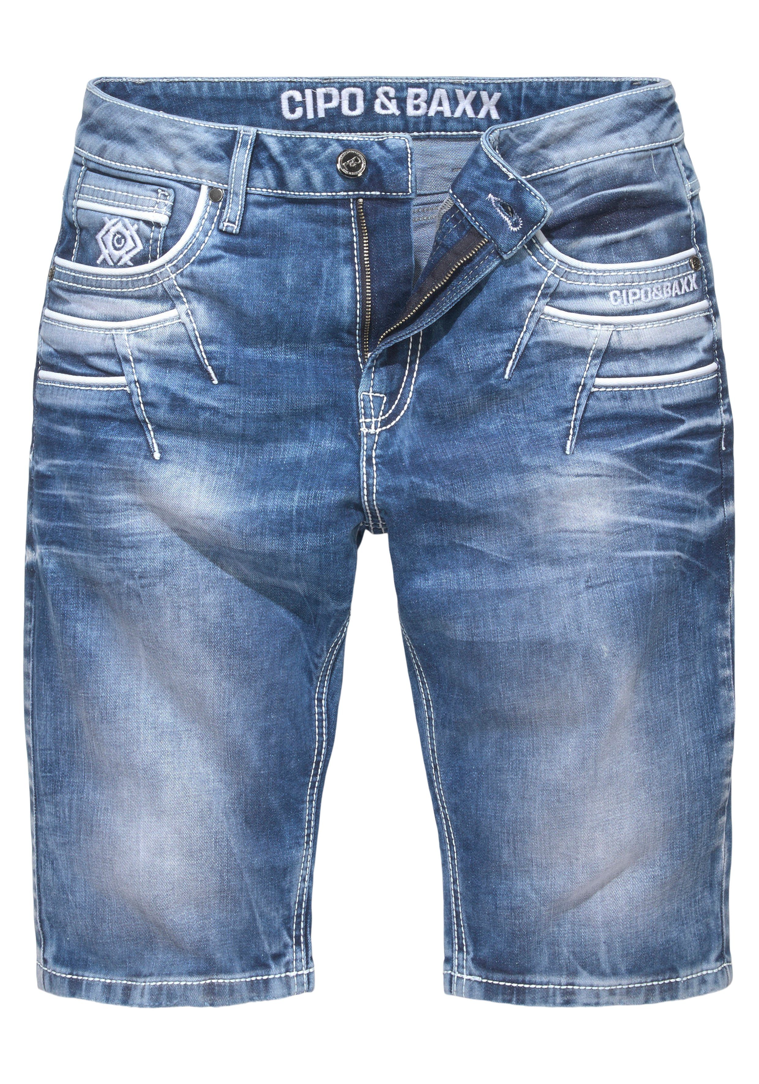Jeansbermudas