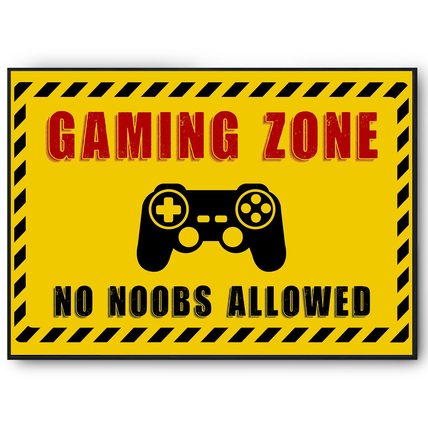 Tigerlino Poster Zocker Spielzimmer Gamer Geschenk günstig online kaufen