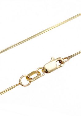 Elli Premium Kette mit Anhänger Stern Astro 375 Gelbgold