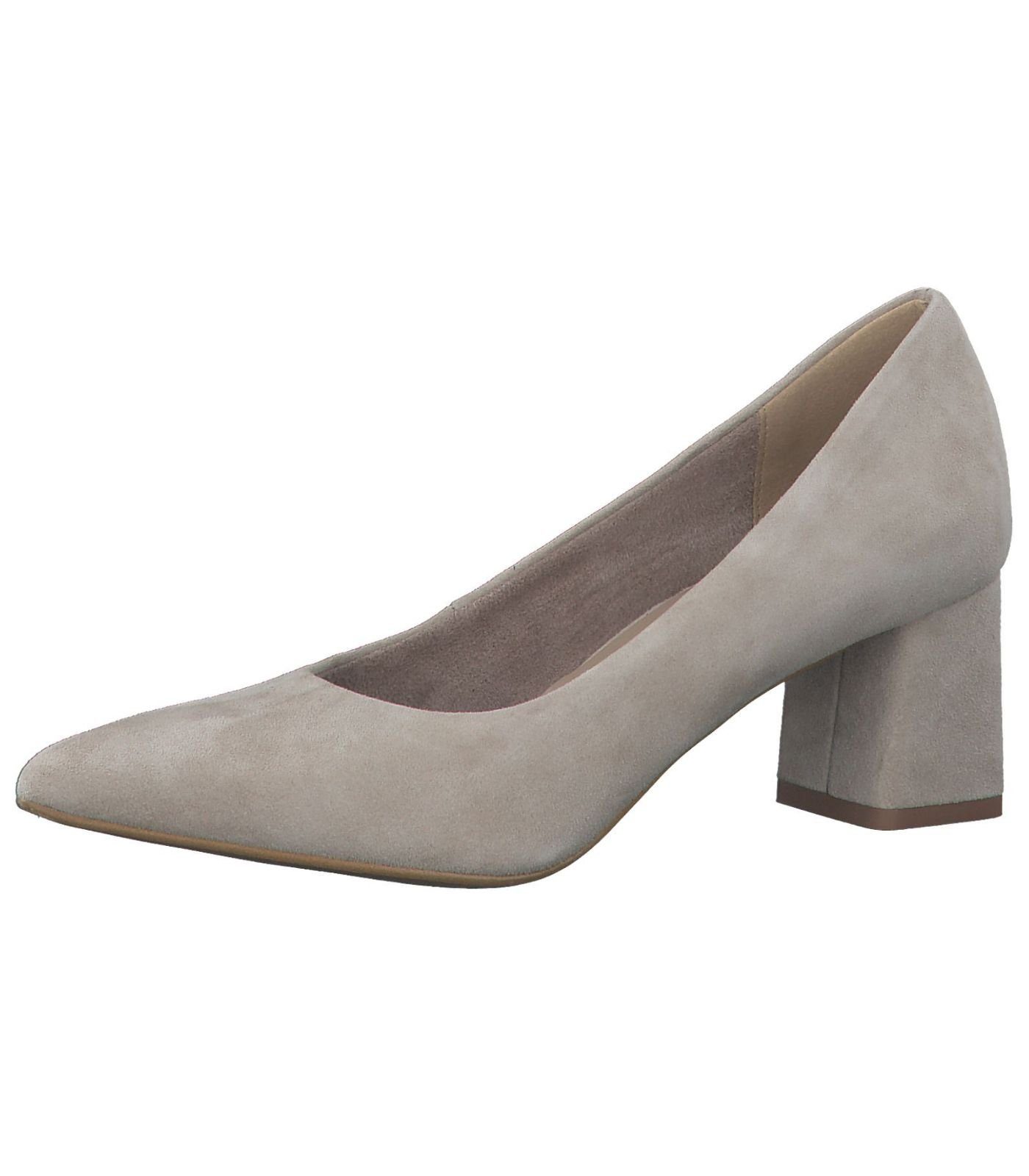 Tamaris Pumps Veloursleder Pumps Ivory