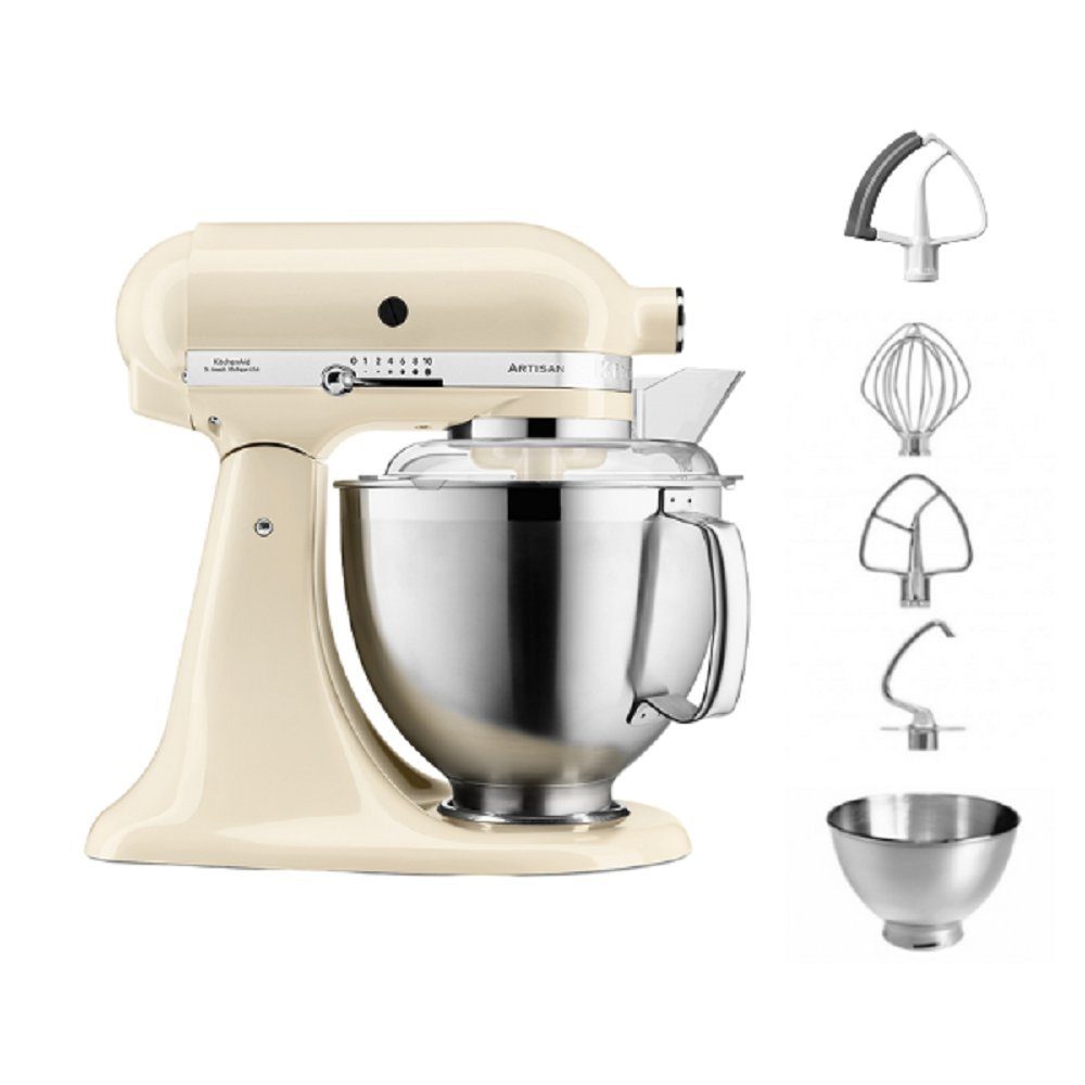 KitchenAid Küchenmaschine KitchenAid 4,8 L 5KSM185 Artisan Küchenmaschine Flexiset