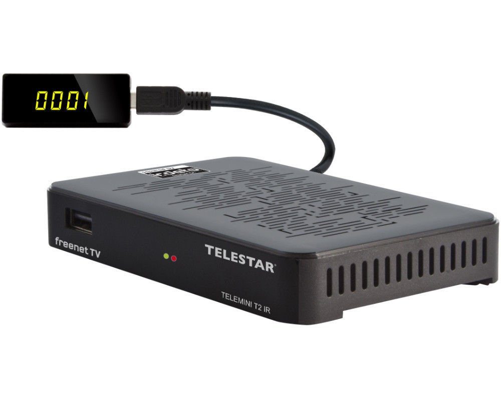 Telestar Digistar T2 Ir Dvb T2 Hd TELESTAR TELESTAR TELEMINI T2 IR DVB-T2 Receiver (H.265/HEV DVB-T2 HD