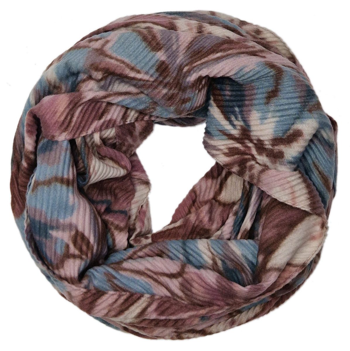 Loop Damen Loopschal Geblümt Herbst/Winter Rundschal Schlauchschal