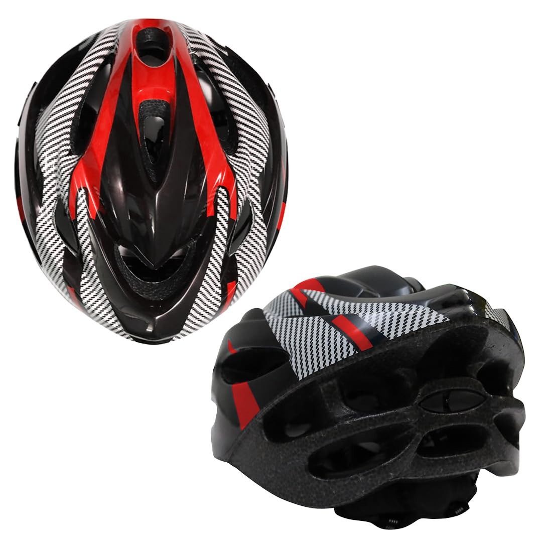 Endless Schutzhelm EL1049 Fahrrad- & Skatehelm – Verstellbar, Belüftet, Carbon Grau (Einzelartikel, 1 Stück), Stoßabsorbierende EPS-Schale