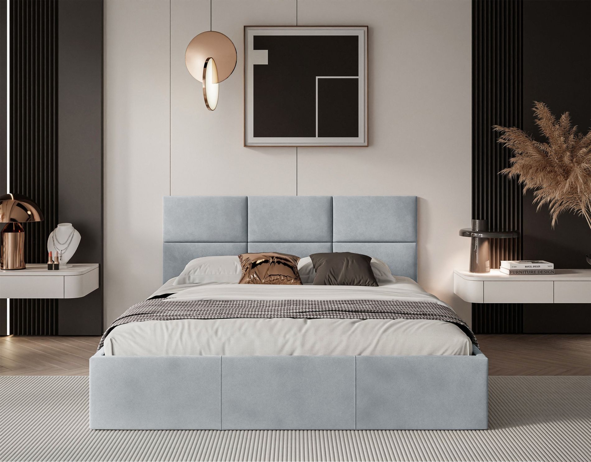 Selsey Polsterbett NESTIO, Bett mit Polsterrahmen, günstig online kaufen