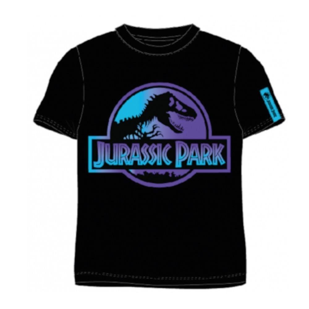 EplusM T-Shirt Jurassic World Shirt, kurz, mit tollen Motiven und gesticktem Schriftz