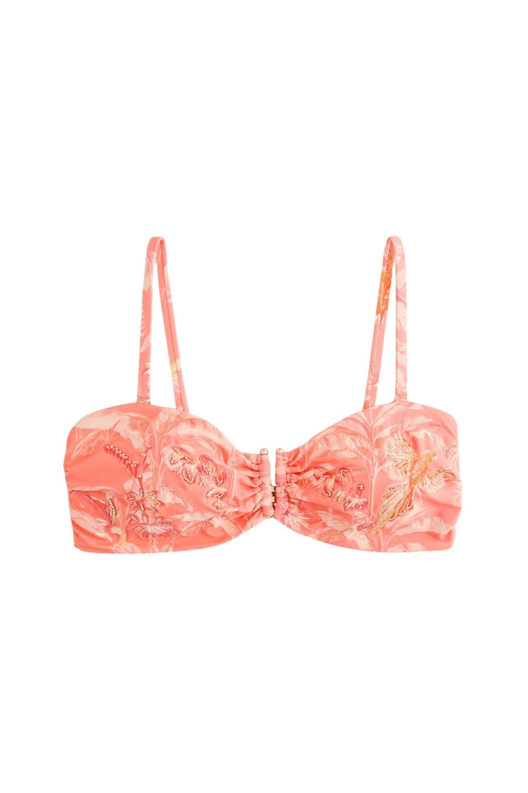 Bandeau-Bikini-Top B By Ted Baker Bandeau-Bikinitop mit Perlen