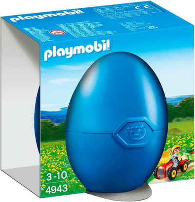 Playmobil® Konstruktions-Spielset Junge mit Kindertraktor (4943), Playmobil, Made in Europe