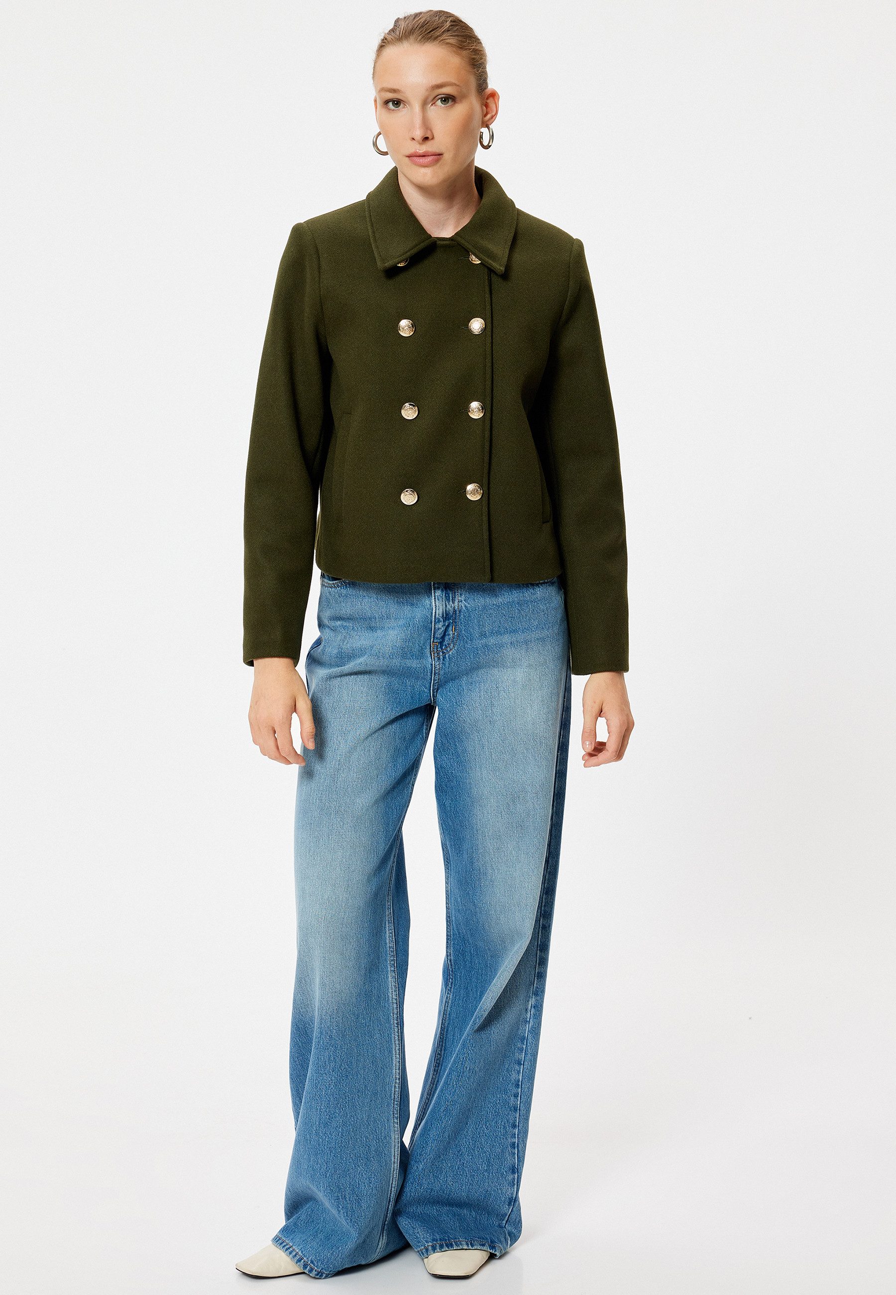 Koton Hemdjacke Regular Umschlag