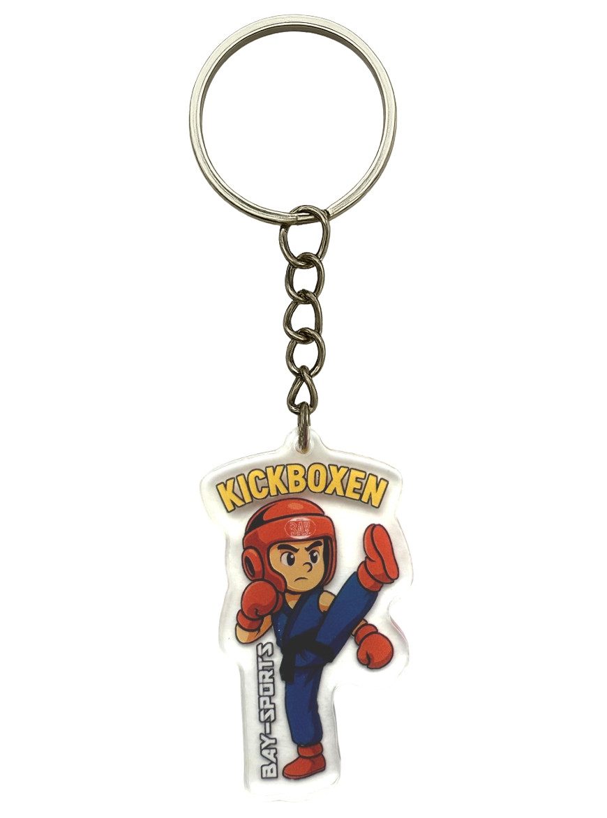 Schlüsselanhänger Kicki der Kämpfer Figur Kickboxen Kickboxing Kinder Thaiboxen Muay Tha