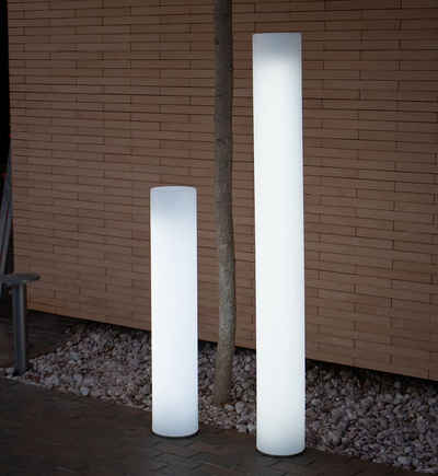 Licht-Trend LED Außen-Stehlampe Außen-Stehleuchte Fity Mini Weiß, Kaltweiß