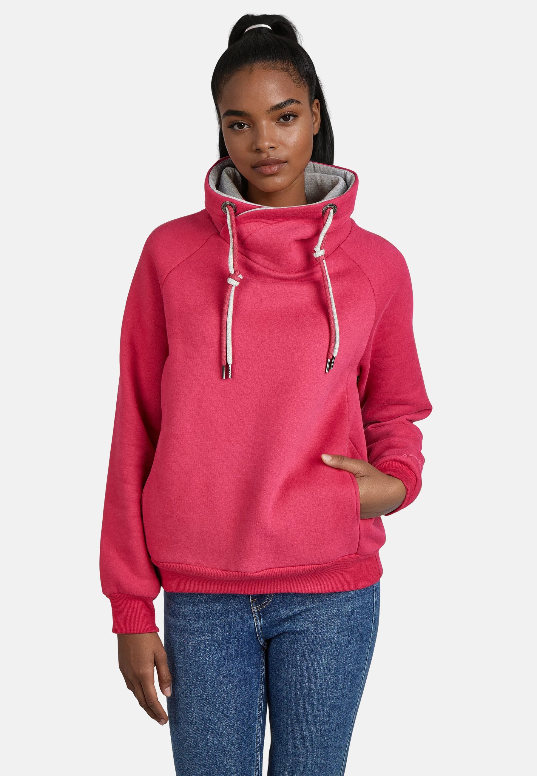 salzhaut Longpullover WEPS Damen normale Passform salzhaut – nordisch frisch, lässig und frech für jeden Tag!