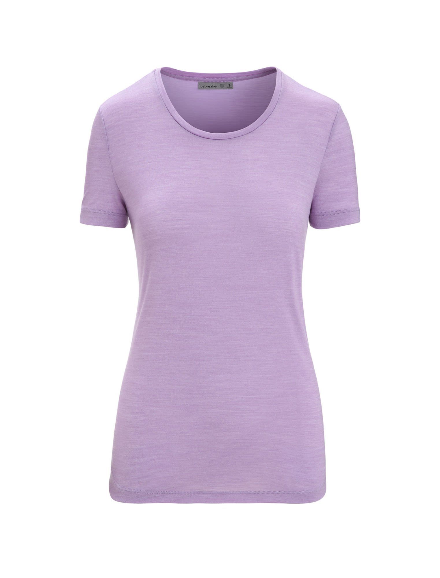 Icebreaker T-Shirt Icebreaker W Sphere Ii Short-sleeve Tee Damen Purple Gaze