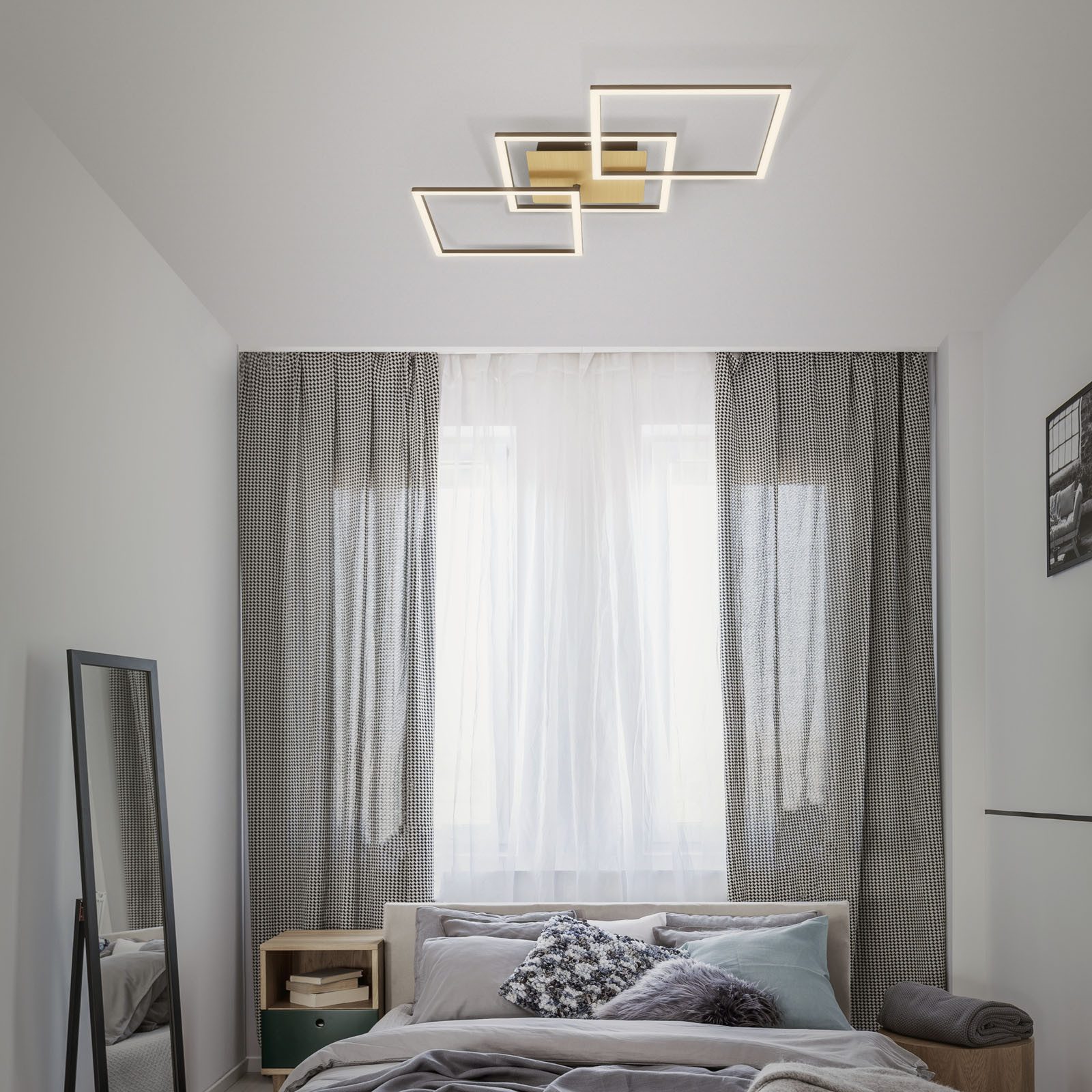 Briloner Leuchten Deckenleuchte LED Deckenlampe Extra-Warmweiß günstig online kaufen