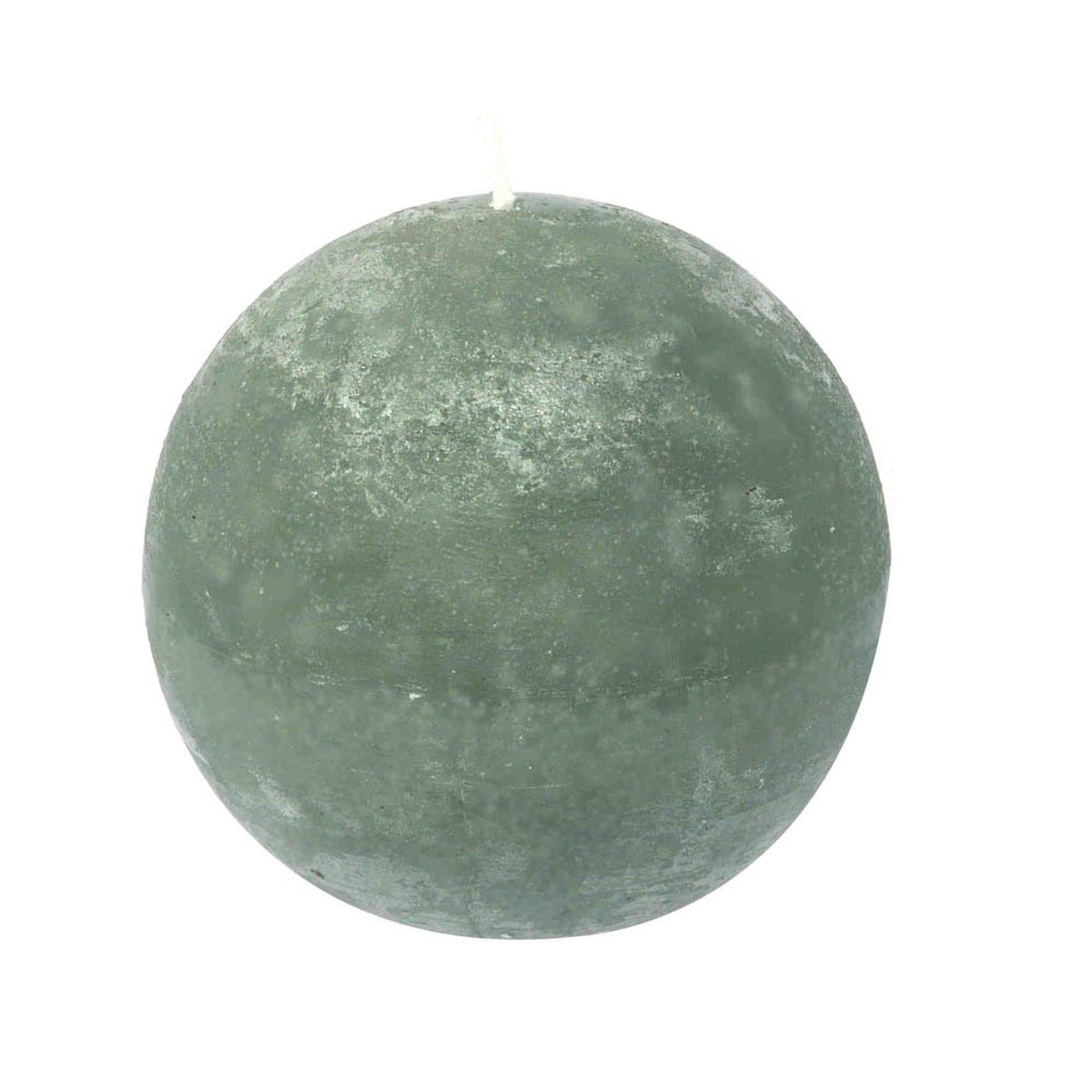 B&S Kugelkerze Kugelkerze Rustikal Ø 100 mm mint ca. 55 Stunden Brenndauer günstig online kaufen