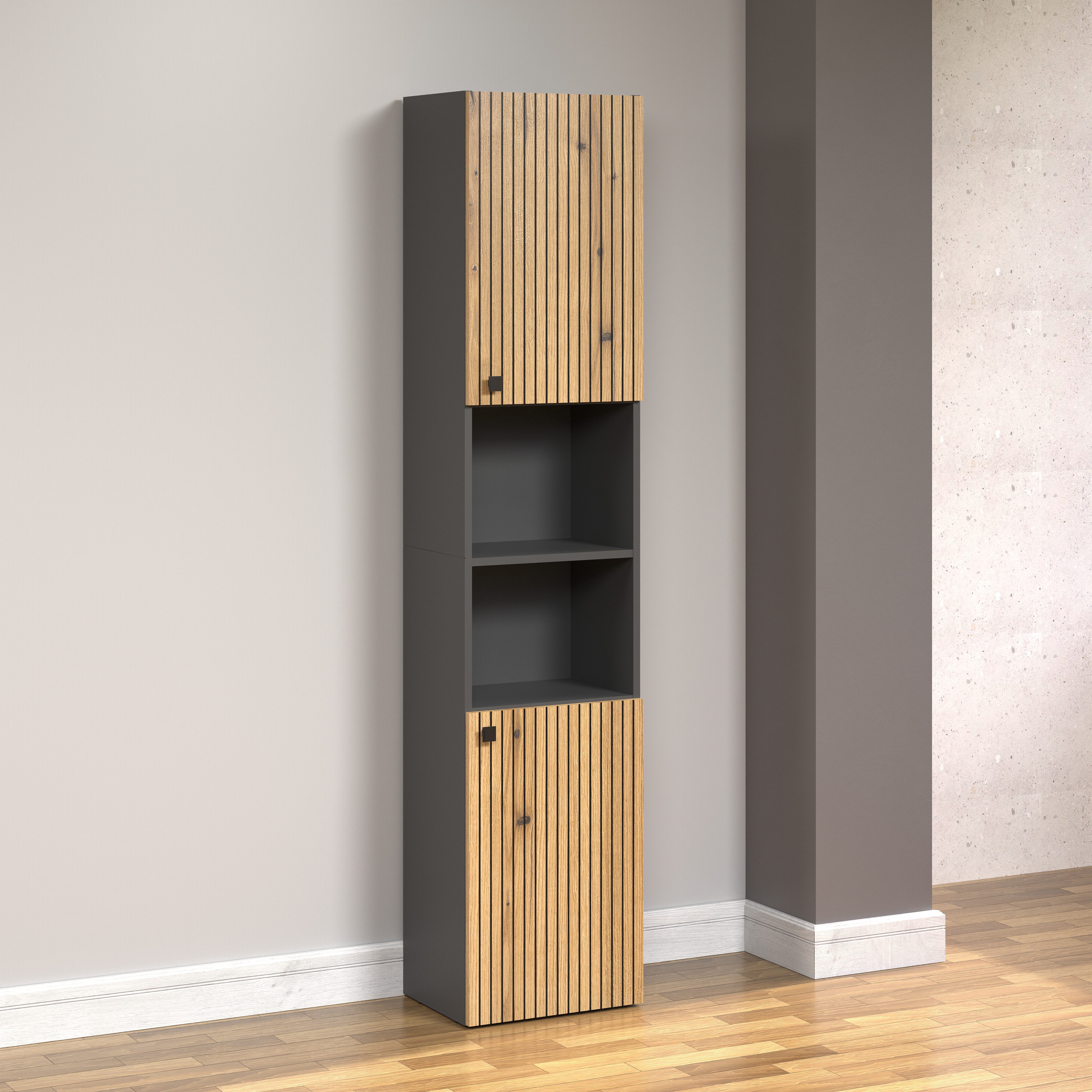 welltime Hochschrank Amrum Badezimmerschrank mit und günstig online kaufen