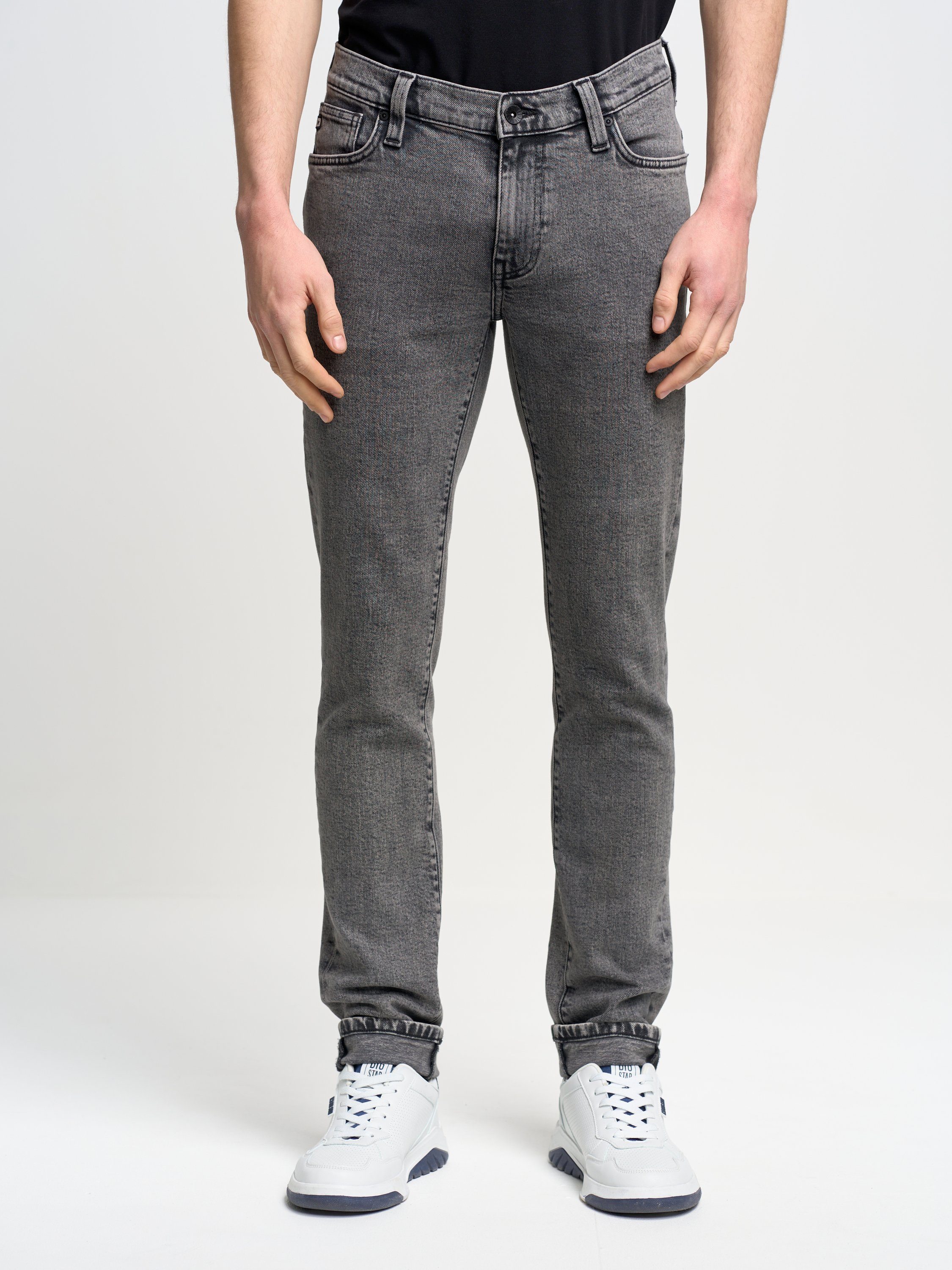 BIG STAR Slim-fit-Jeans MARTIN (1-tlg) GRAU
