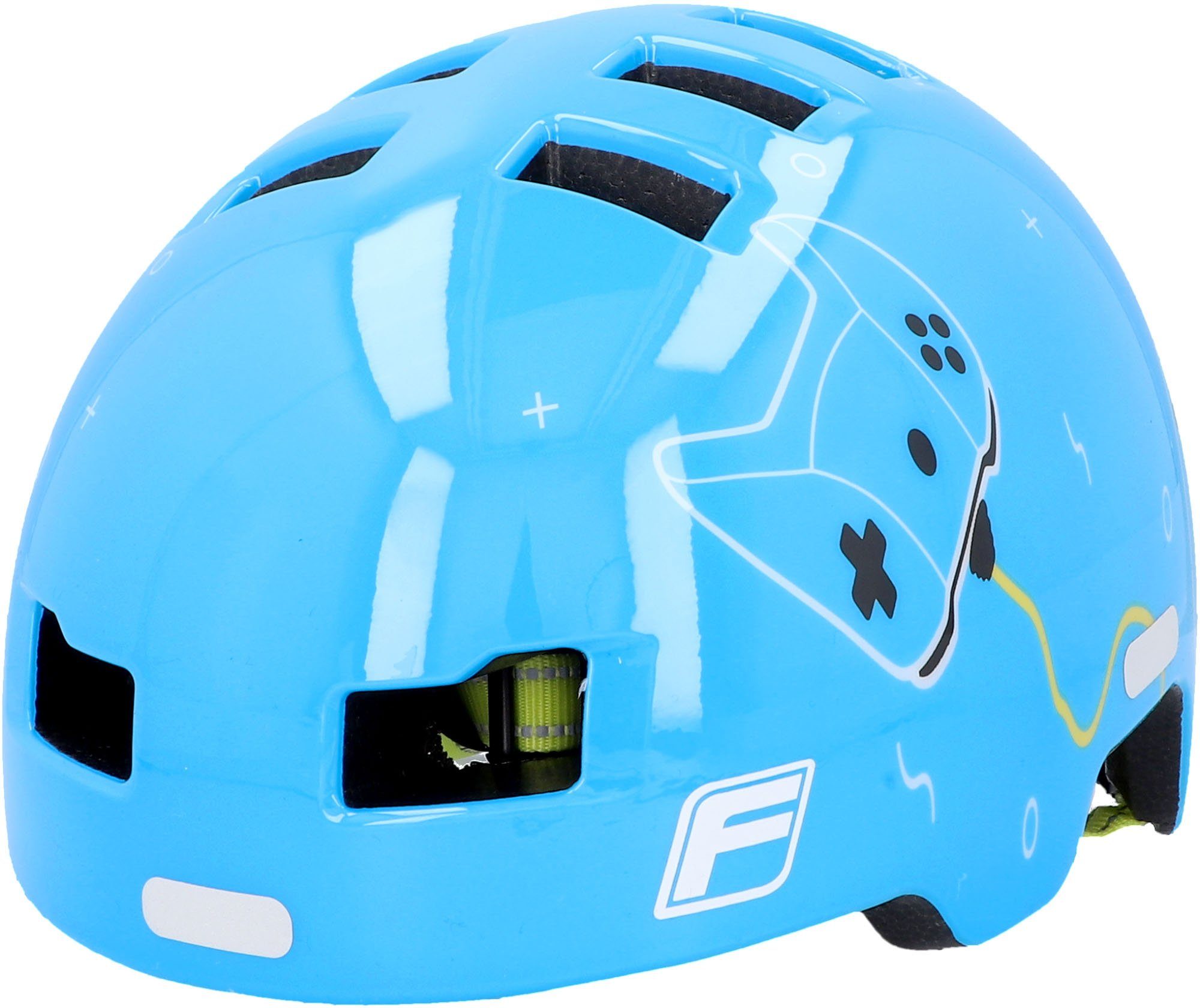 FISCHER Fahrrad Kinderfahrradhelm BMX-Helm Game