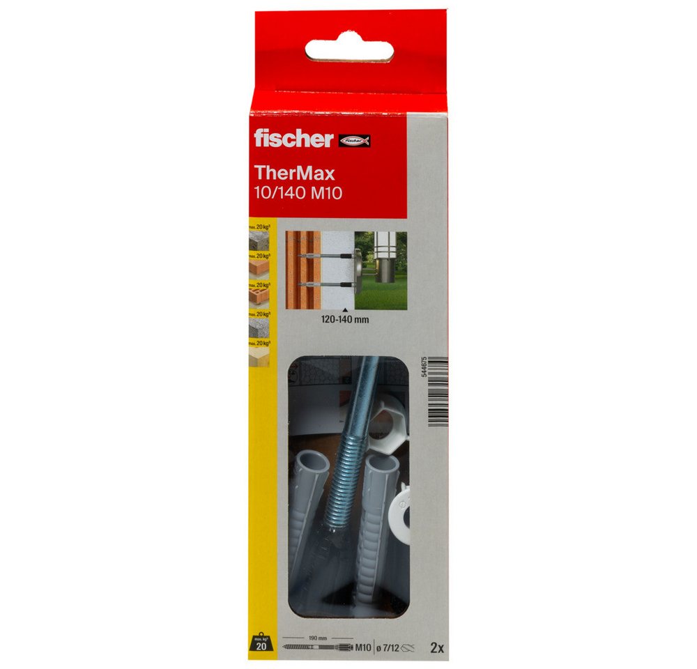 Thumbnail - fischer Deutschland Vertriebs GmbH Dübel-Set Fischer TherMax 10/140 M10 (2)