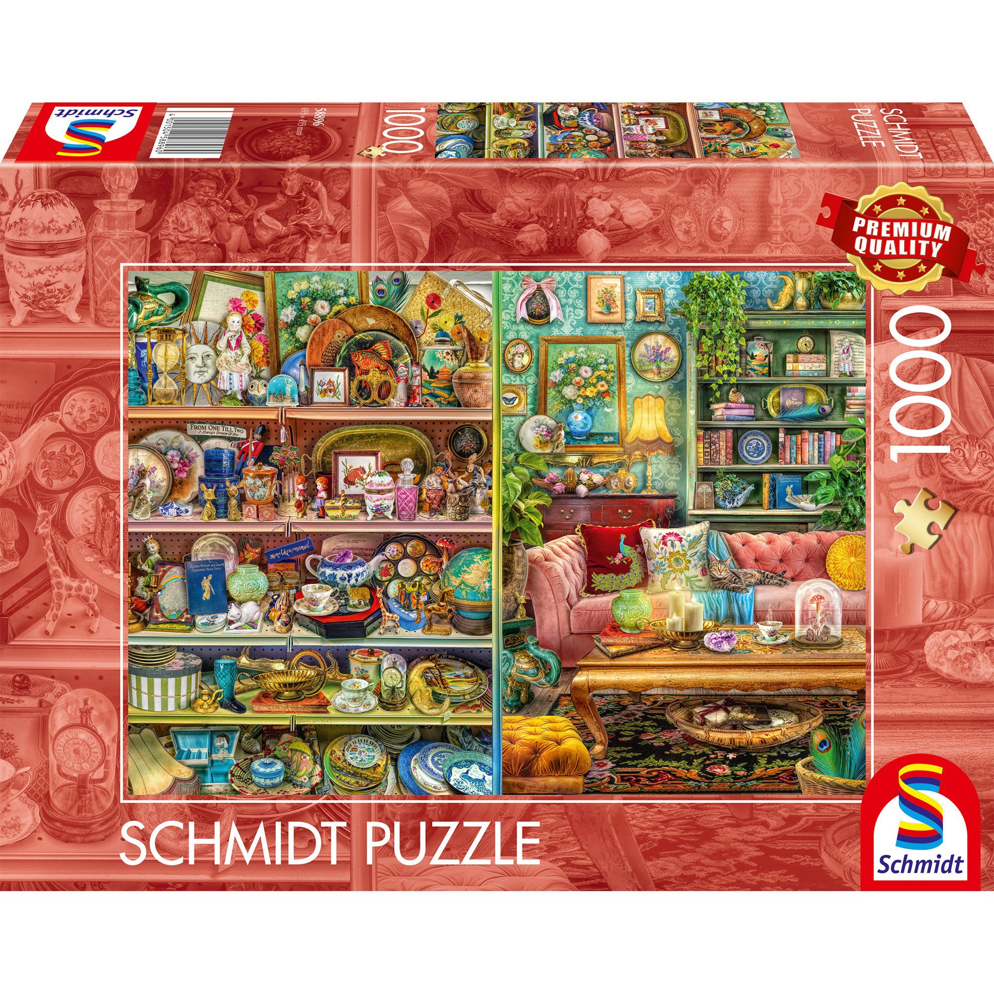 Schmidt Spiele Puzzle Schmidt Spiele Aus Alt mach Neu - mit Liebe, 1000 Puzzleteile