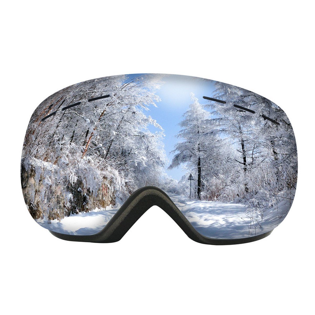 Rnemitery Skibrille Anti-Nebel Snowboard Brille Ski Goggles für Jungen und Mädchen