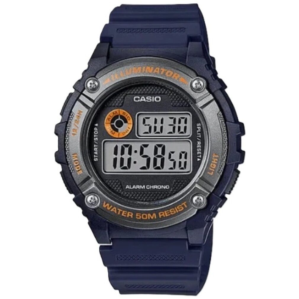 CASIO Luxusuhr Vintage Mod. Illuminator Blau