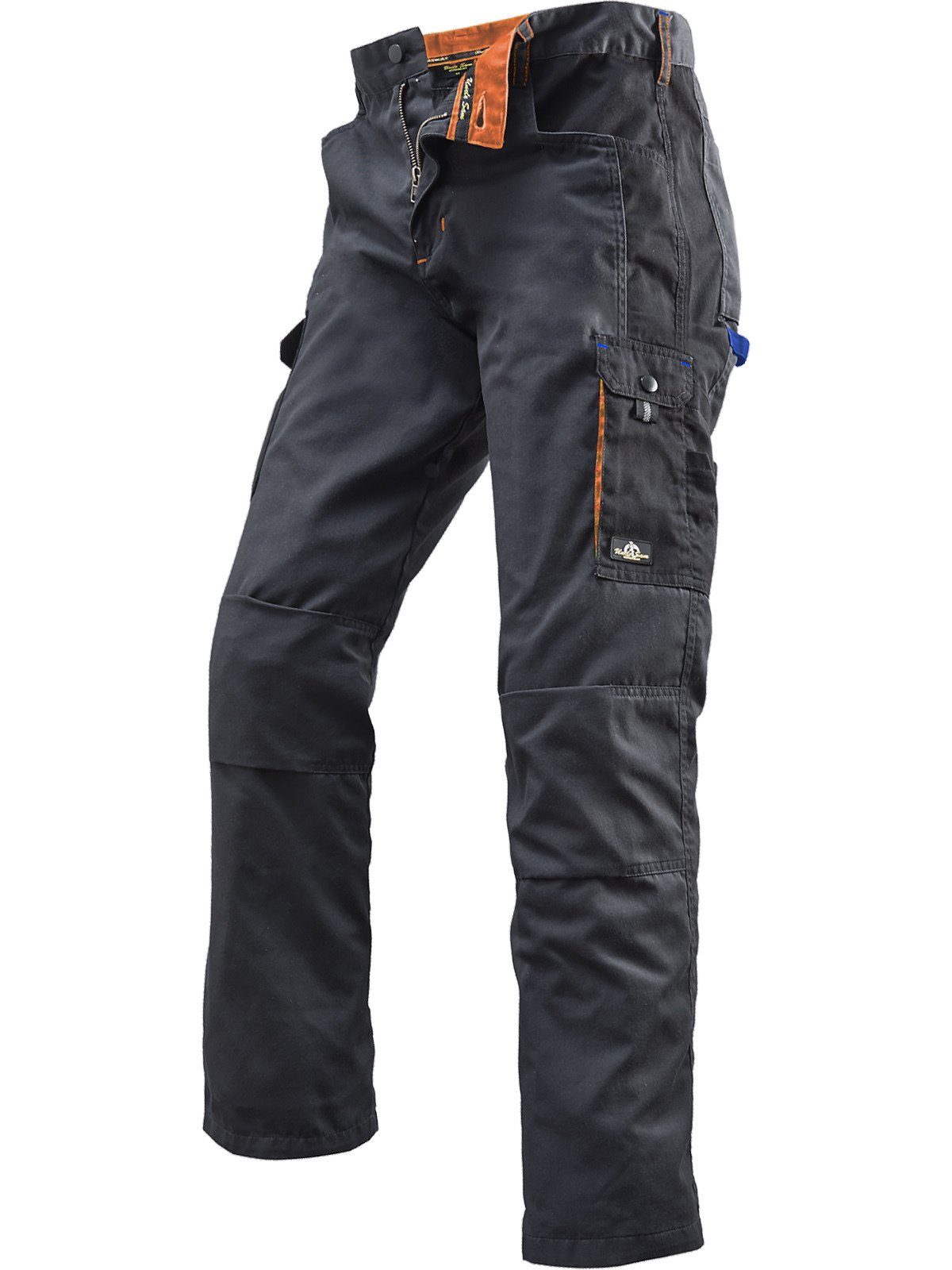 Uncle Sam Arbeitshose Bundhose schwarz/marine/orange