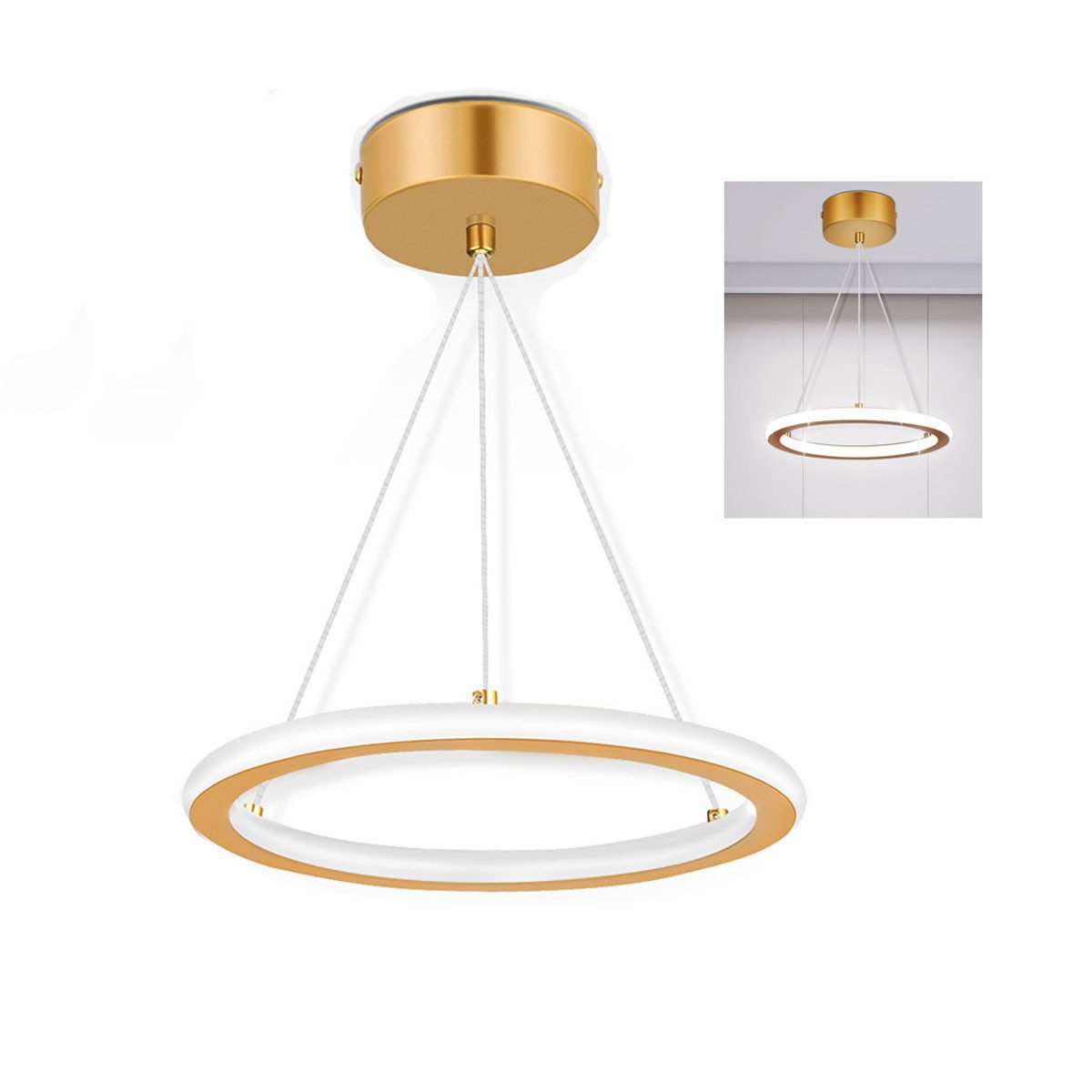 oyajia Deckenleuchte Modern 16W LED Deckenlampe, günstig online kaufen