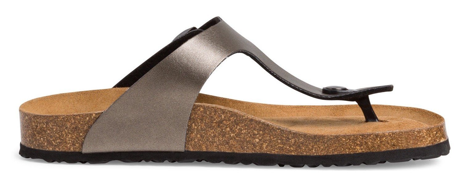 Tamaris Zehentrenner Sommerschuh, Schlupfschuh mit angenehmen Zehensteg