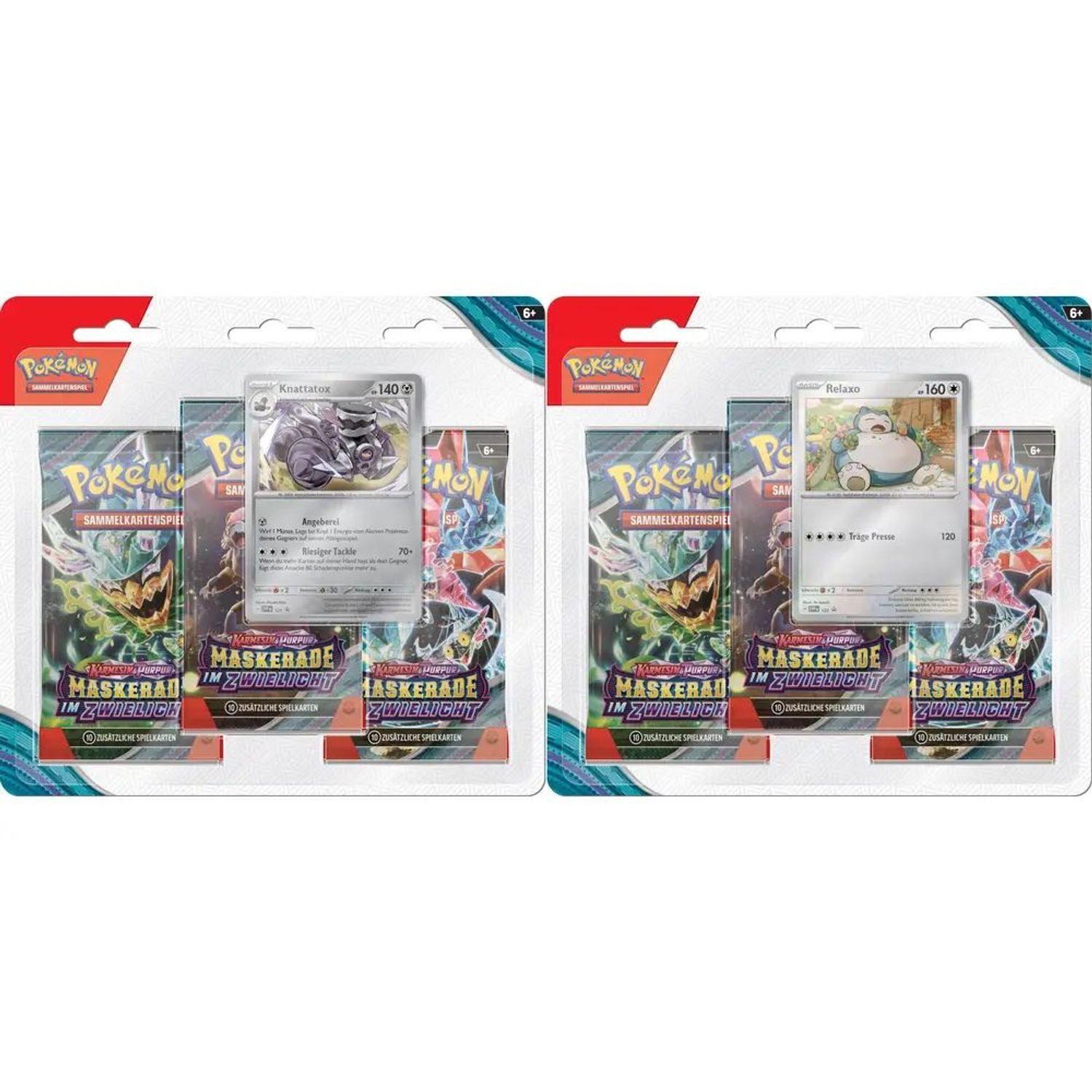 POKÉMON Sammelkarte Maskerade im Zwielicht, Karmesin & Purpur