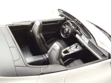 Minichamps Modellauto Porsche 911 Carrera 4S Cabrio 2019 grau Modellauto 1:18 Minichamps, Maßstab 1:18