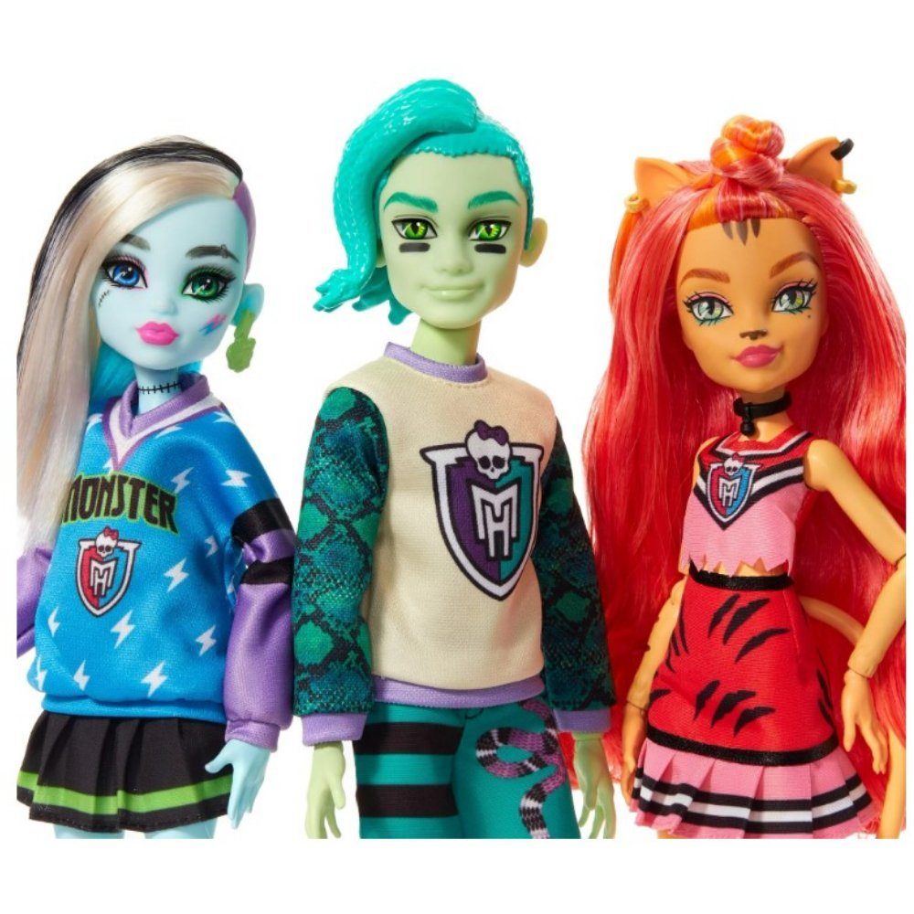 Mattel® Anziehpuppe Monster High Puppen 6er Pack Ghoul Spirit Sporty  Collection
