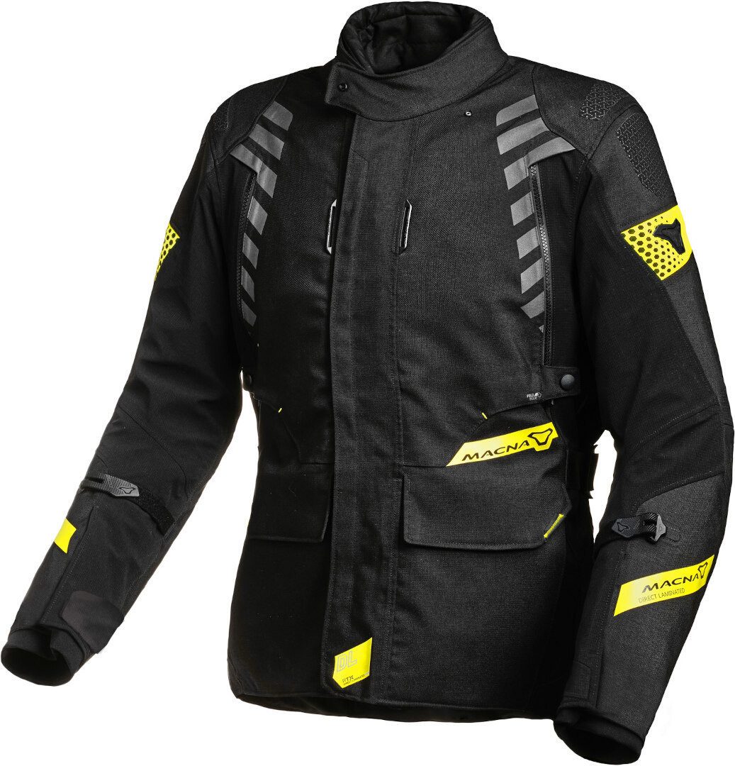 Macna Motorradjacke Ultimax wasserdichte Damen Motorrad Textiljacke herausnehmbares Innenfutter