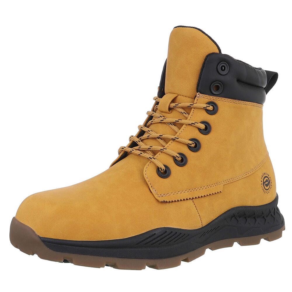 Coolwalk Herren Schnürschuhe Freizeit Stiefelette (88491784) Flach Boots in günstig online kaufen