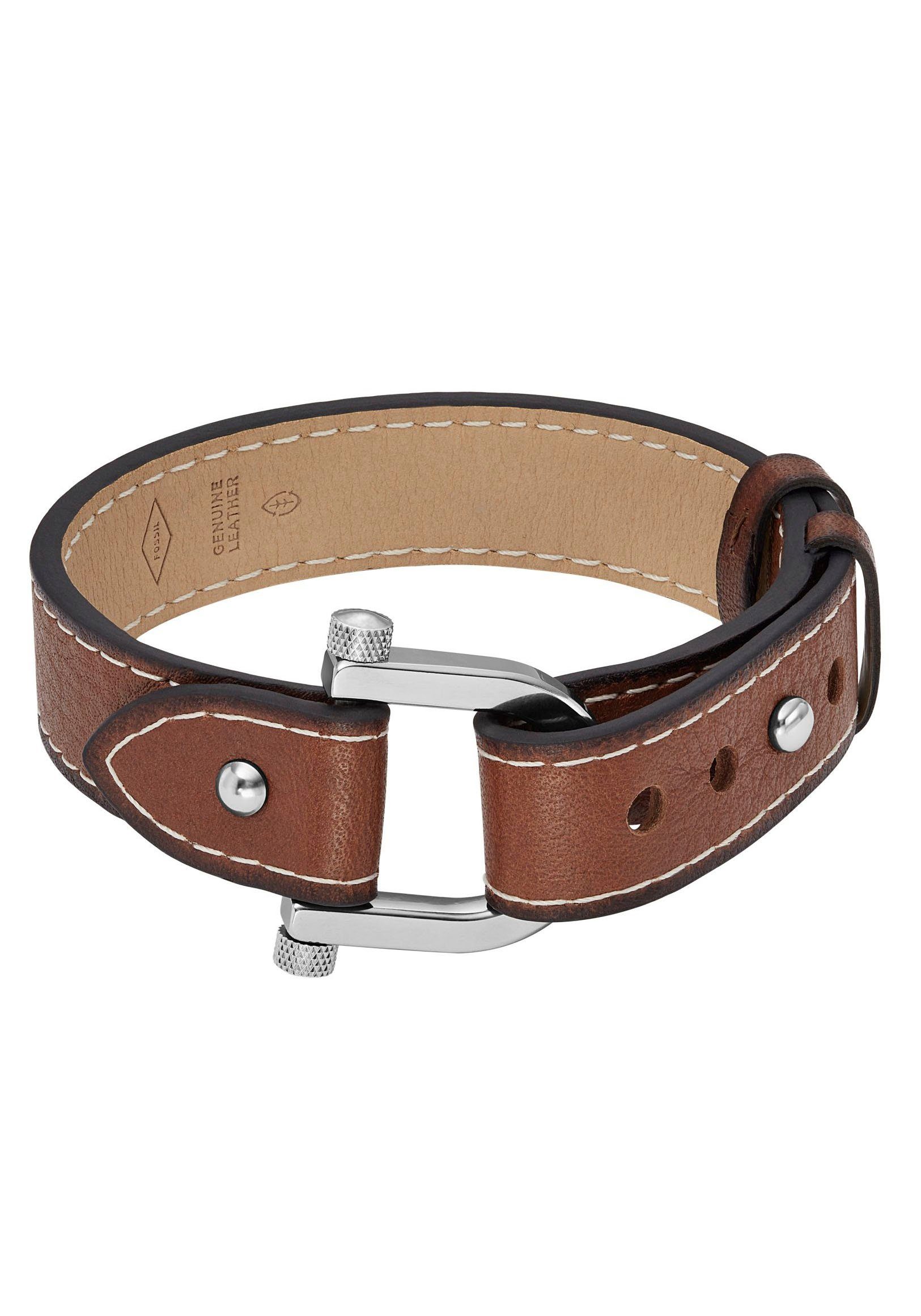 Fossil Armband HERITAGE, JF04397040 brau...