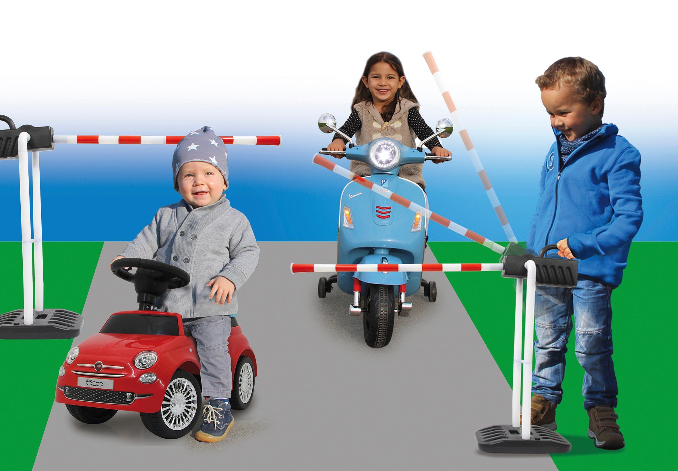 Jamara Spiel-Verkehrsschranke Grand, für Kinder ab 3 Jahren, BxTxH: 23x94x6 günstig online kaufen