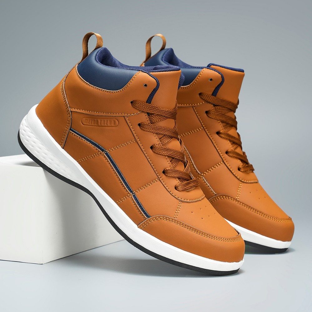 HUSK'SWARE Sneaker (EVA-Zwischensohle TPR-Außensohle, Bequeme Passform,Vielseitig einsetzbar) PU-Obermaterial – Bild 2 von 5