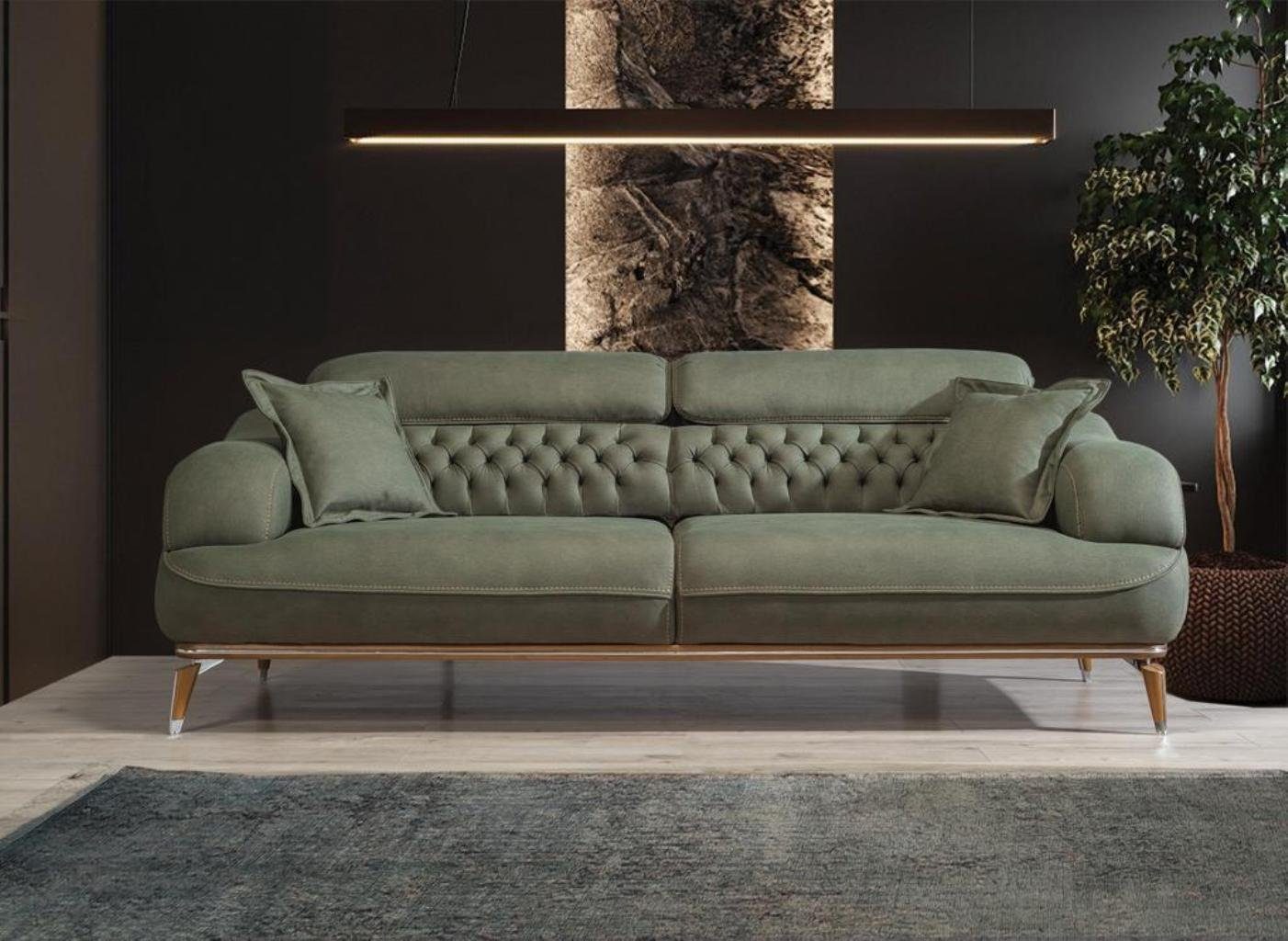 Dreisitzer Modern Sofa Made Dreisitzer Europa Luxus Teile, Möbel, Einrichtung in Wohnzimmer JVmoebel 1 Sofa