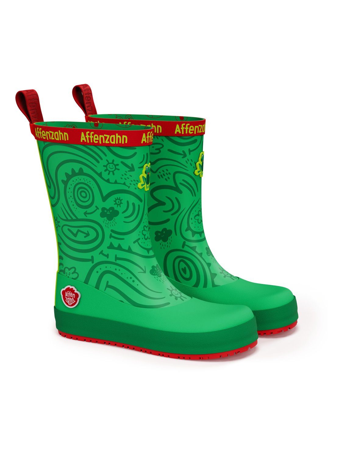 Affenzahn Vegan Plashy Gummistiefel nach Barfußschuhprinzip