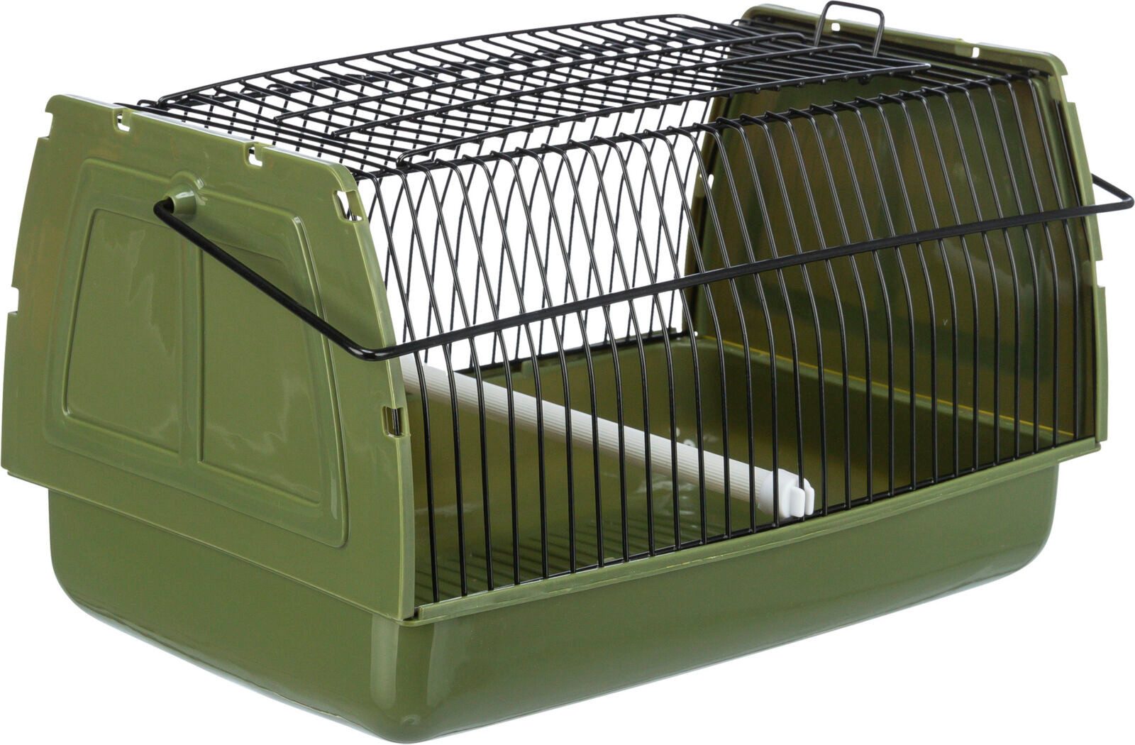 Tiertransportbox Transportbox - grün - 22 × 14 × 15 cm