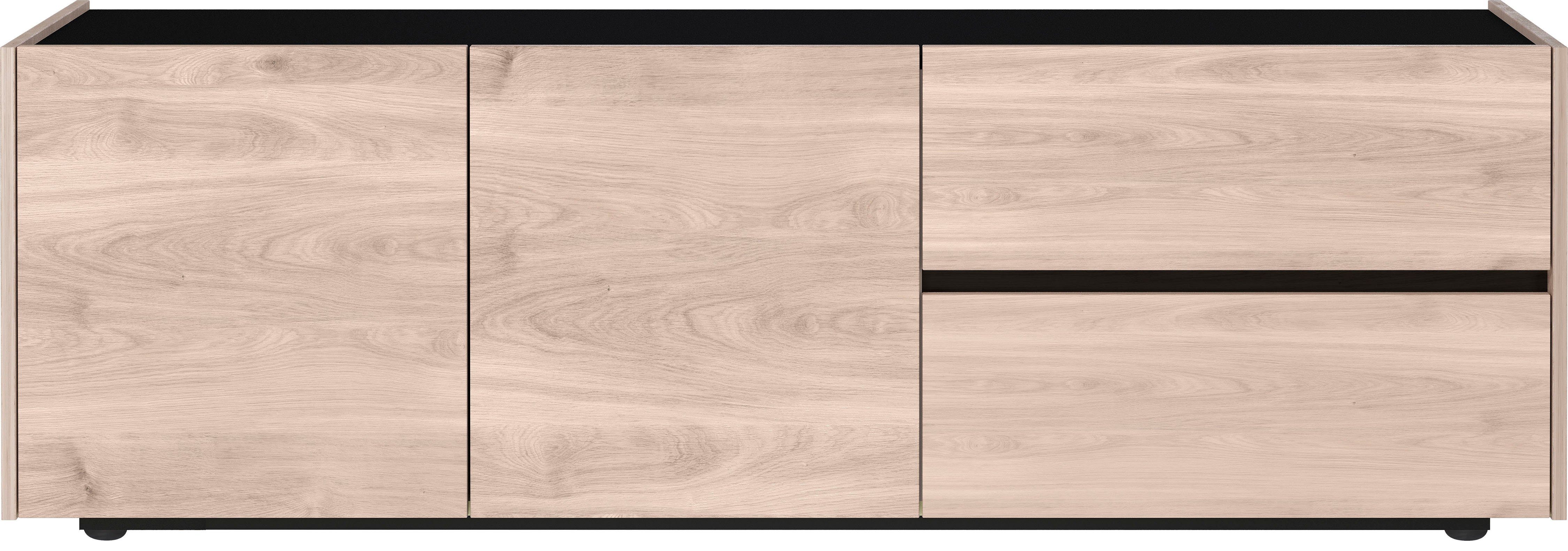 GERMANIA Lowboard Cantoria, Türen mit Soft close-Funktion, griffloses Design