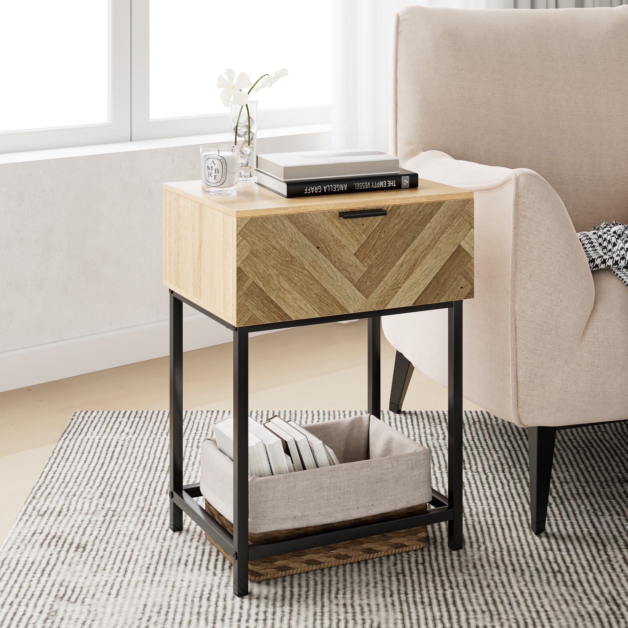 Gall&Zick Nachttisch Nachttisch, Beistelltisch, Modern günstig online kaufen